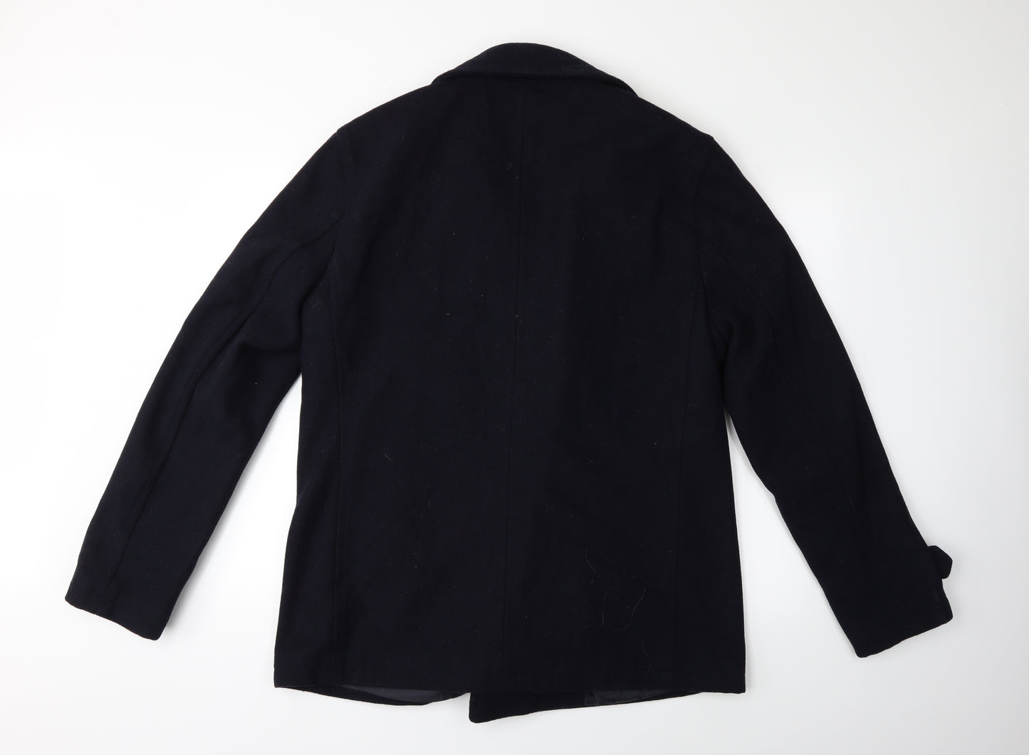 Cedarwood State Mens Blue   Overcoat Coat Size XL