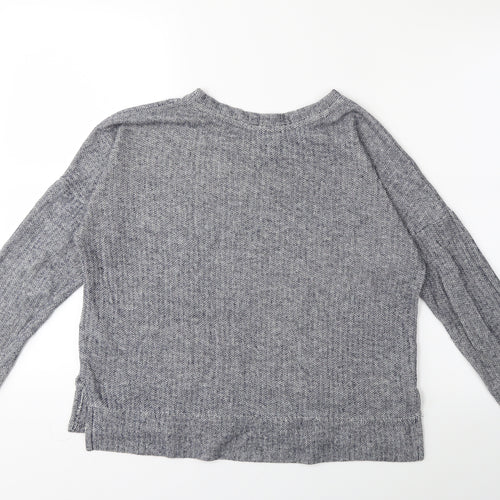 New Look Womens Blue  Knit Pullover Jumper Size 10
