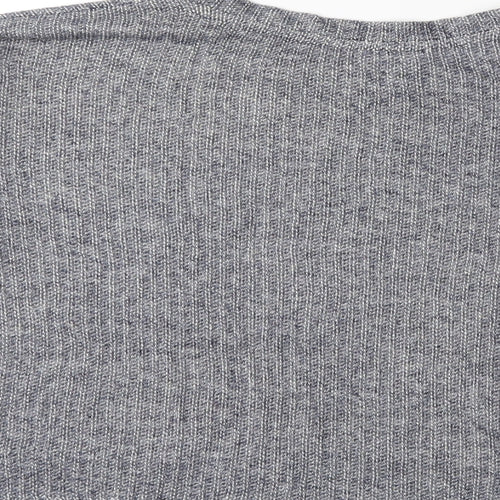 New Look Womens Blue  Knit Pullover Jumper Size 10