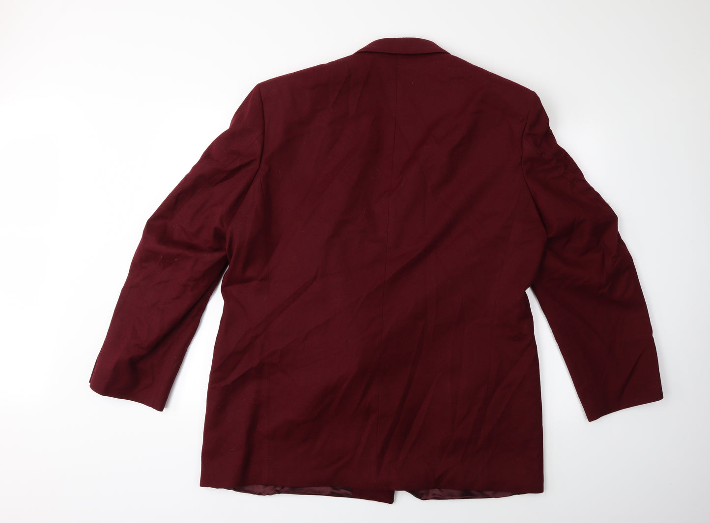 Marks and Spencer Mens Red   Jacket Suit Jacket Size 46