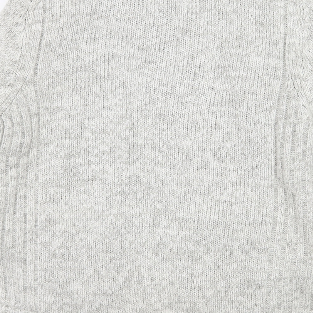 Kensington Mens Grey  Knit Jacket  Size XL