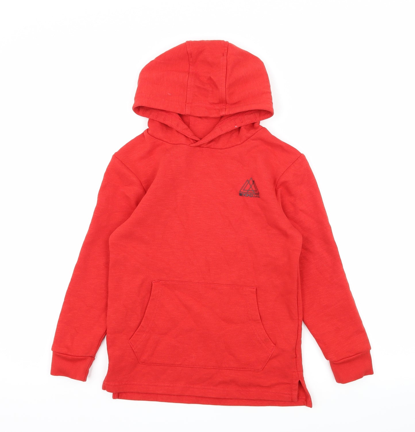 George Boys Red  Jersey Pullover Hoodie Size 6-7 Years  - Beyond Cool