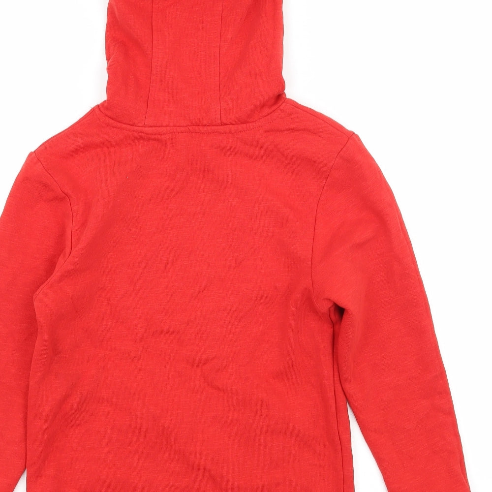 George Boys Red  Jersey Pullover Hoodie Size 6-7 Years  - Beyond Cool