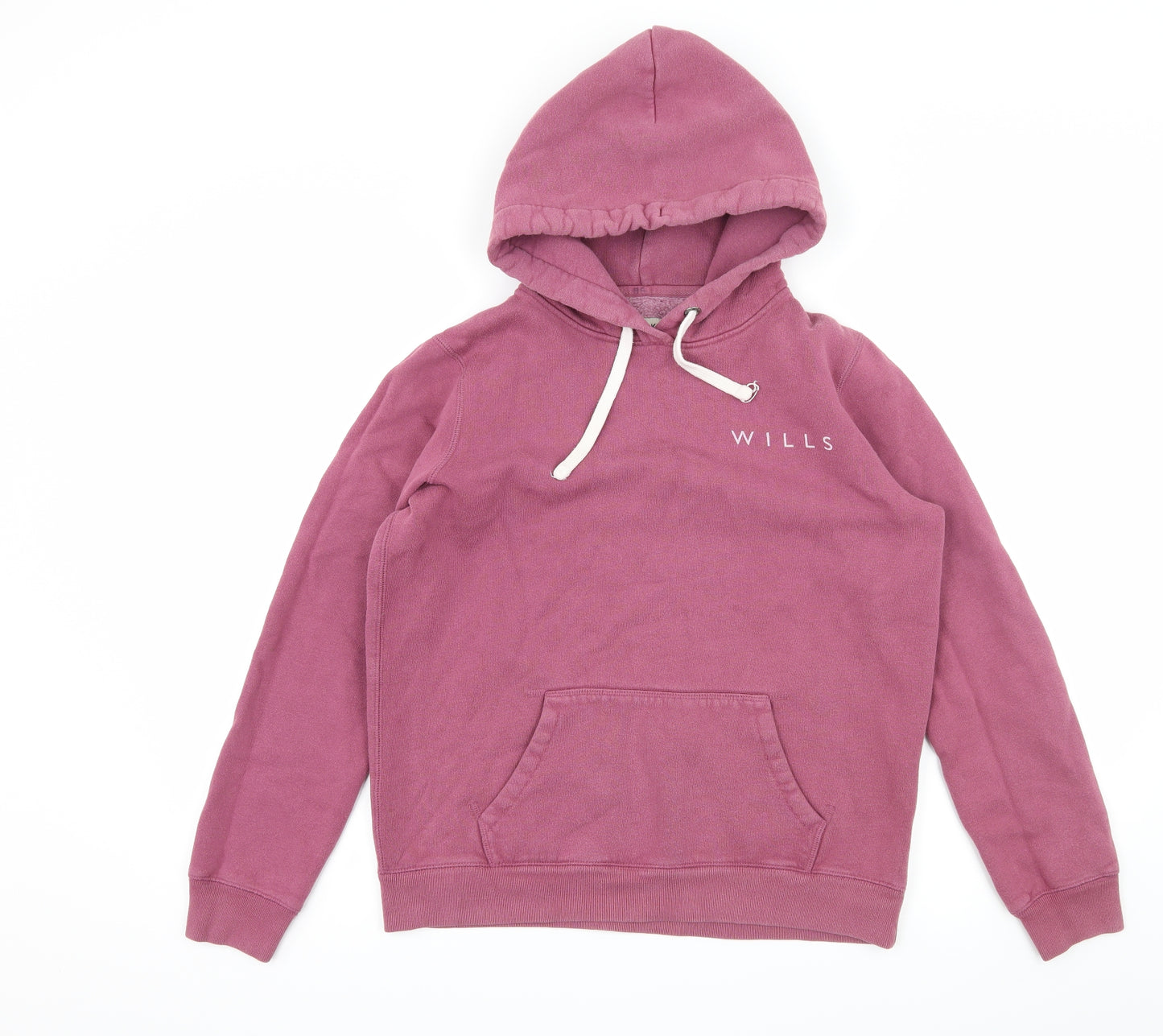 Jack Wills Womens Purple  Jersey Pullover Hoodie Size 8