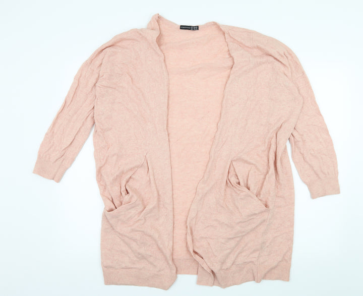 Atmosphere Womens Pink  Knit Cardigan Jumper Size M