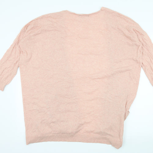 Atmosphere Womens Pink  Knit Cardigan Jumper Size M