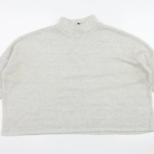 Divided by H&M Womens Ivory  Knit Pullover Jumper Size S