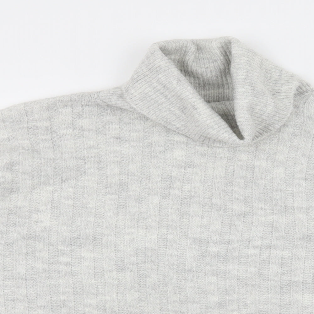 George Womens Grey  Knit Pullover Jumper Size M