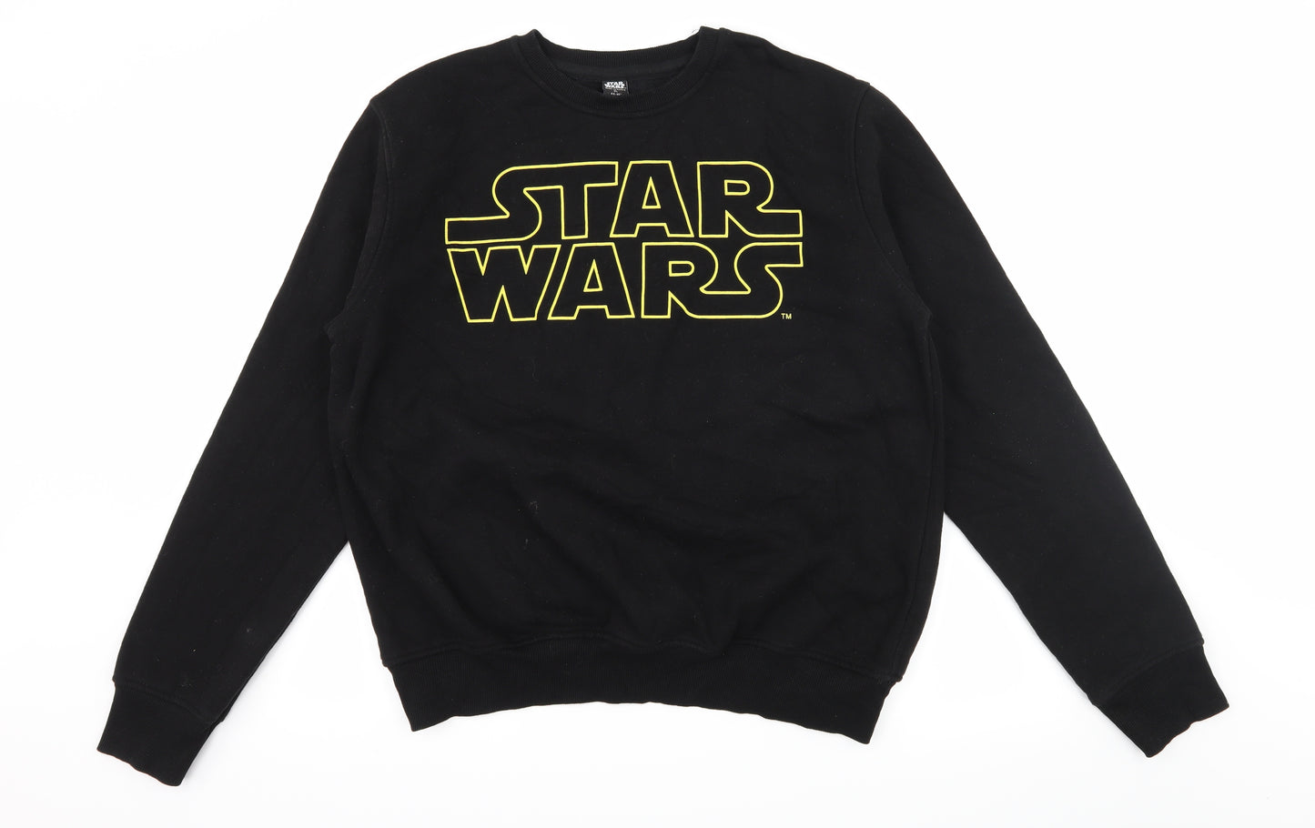 Cedar Wood State Mens Black  Jersey Pullover Sweatshirt Size XL  - Star Wars