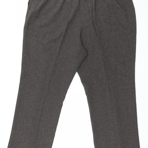 BHS Womens Brown   Trousers  Size 20 L28 in