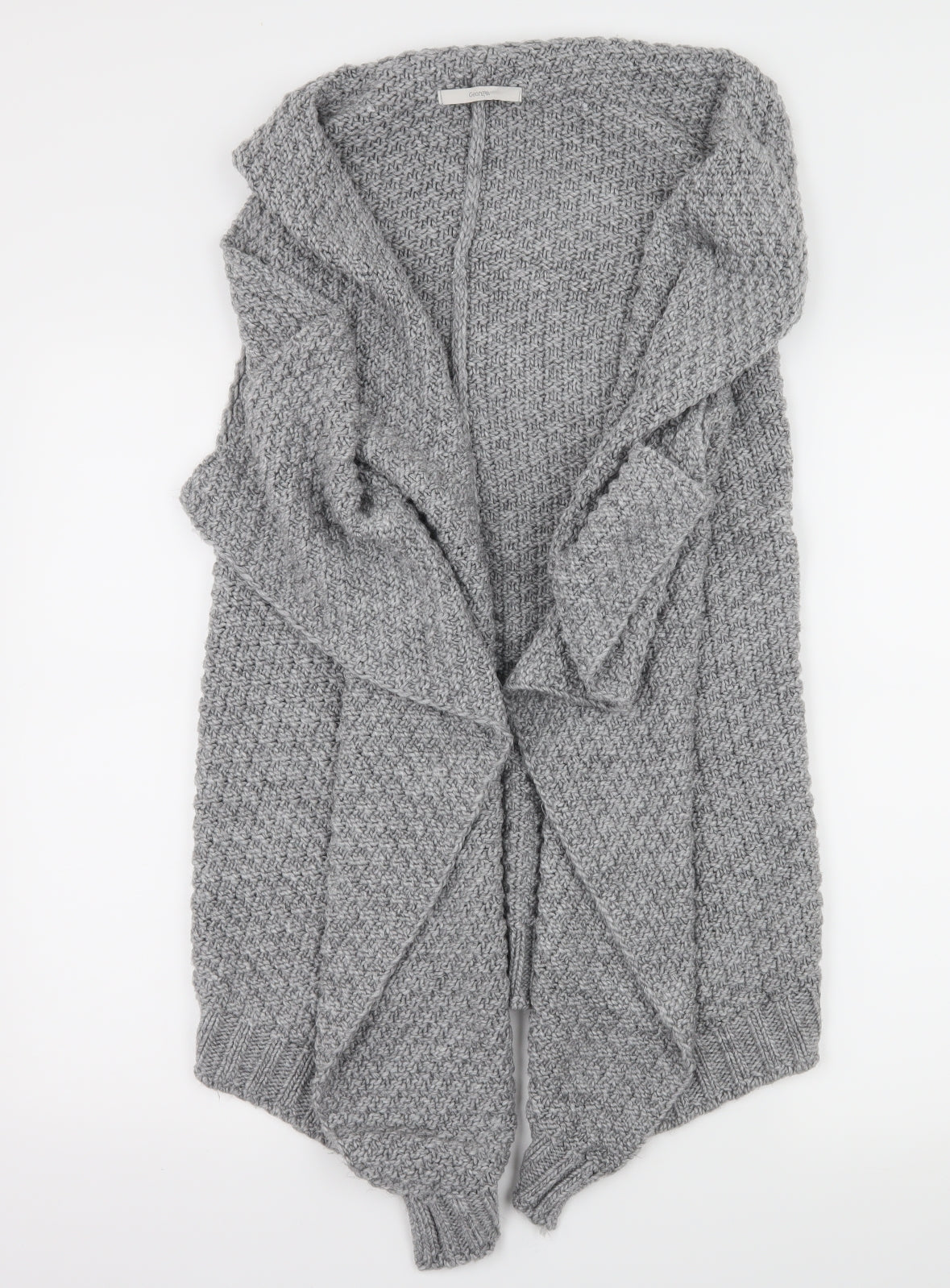 George Womens Green  Knit Cardigan Jumper Size 10