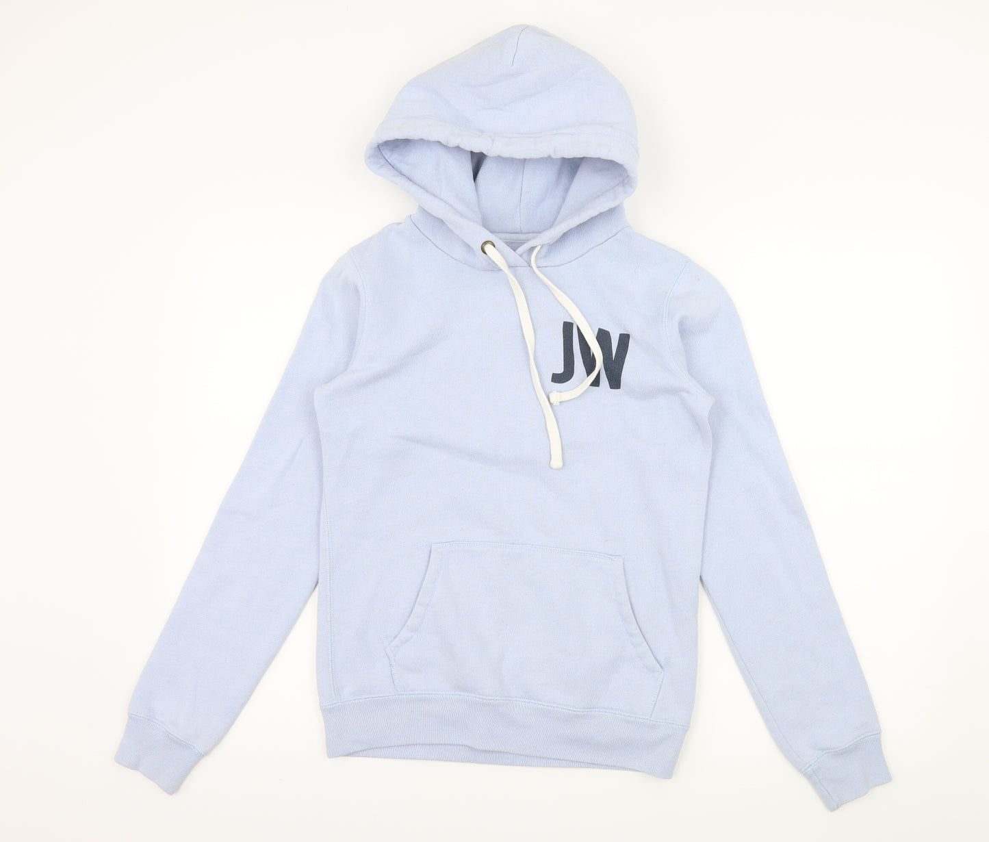 Jack Wills Womens Blue  Jersey Pullover Hoodie Size 8  - J Wills