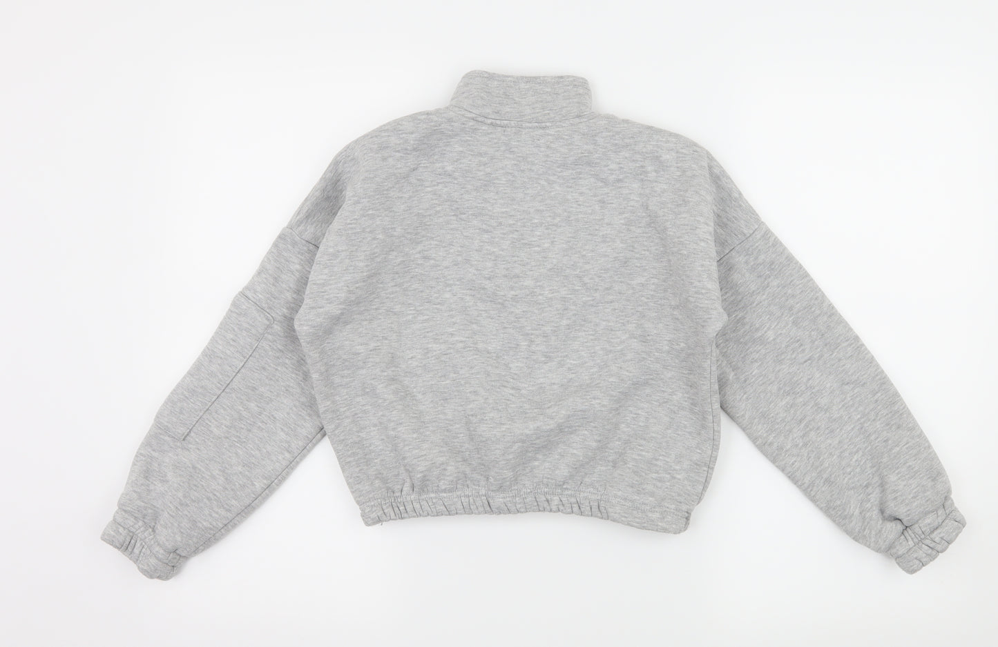 Select Girls Grey  Jersey Pullover Sweatshirt Size 12-13 Years