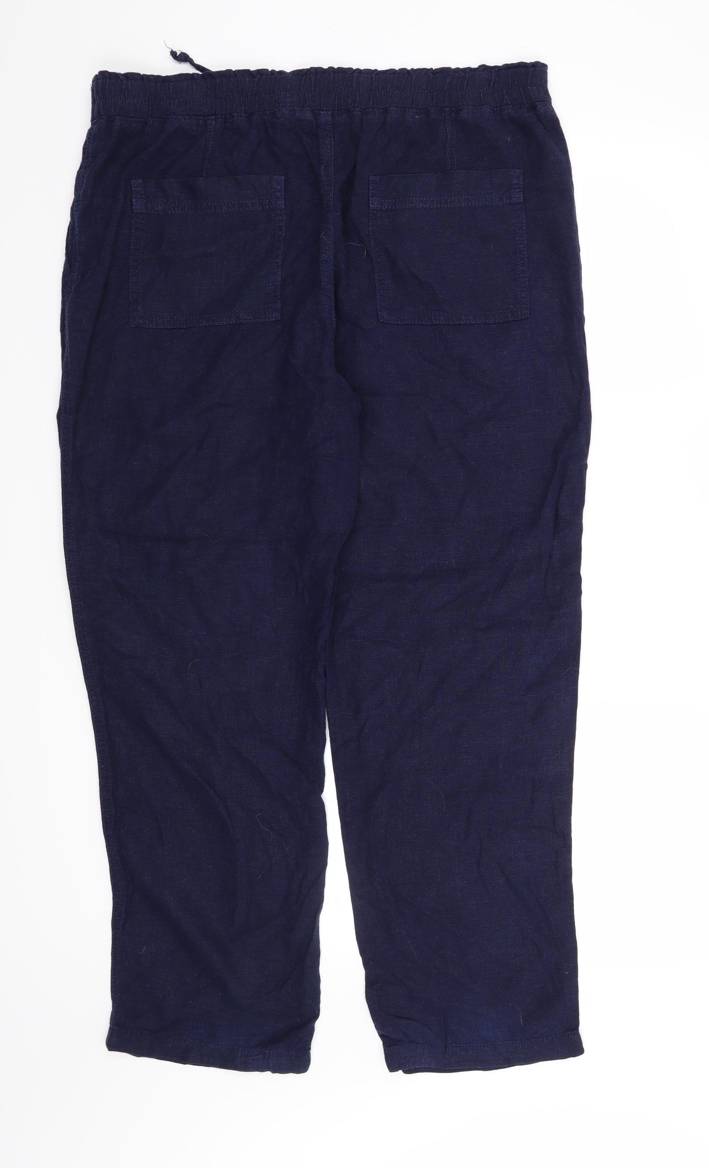 F&F Womens Blue   Trousers  Size 16 L28 in