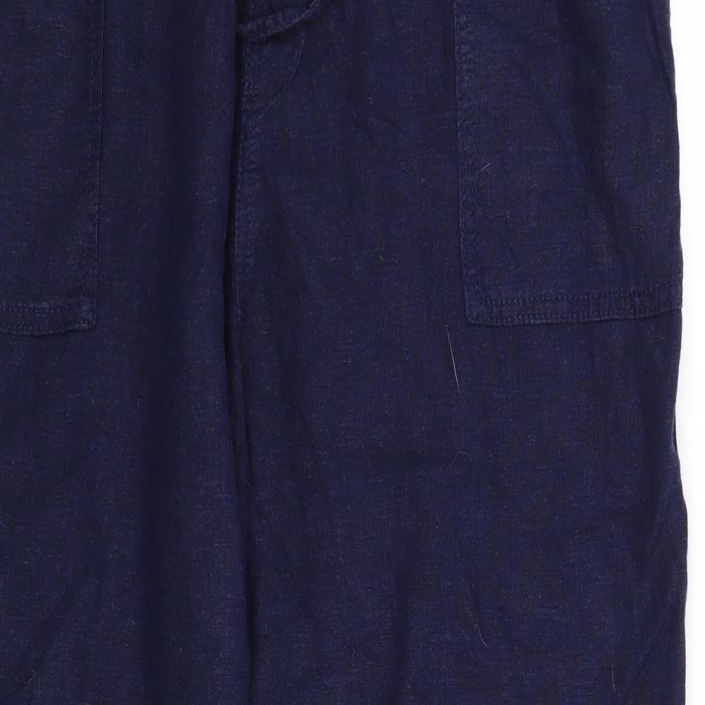 F&F Womens Blue   Trousers  Size 16 L28 in