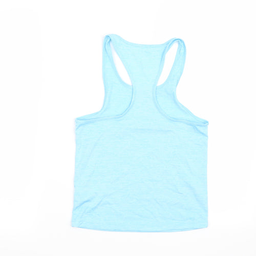 USA Pro Girls Blue   Basic T-Shirt Size 7-8 Years