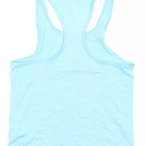 USA Pro Girls Blue   Basic T-Shirt Size 7-8 Years