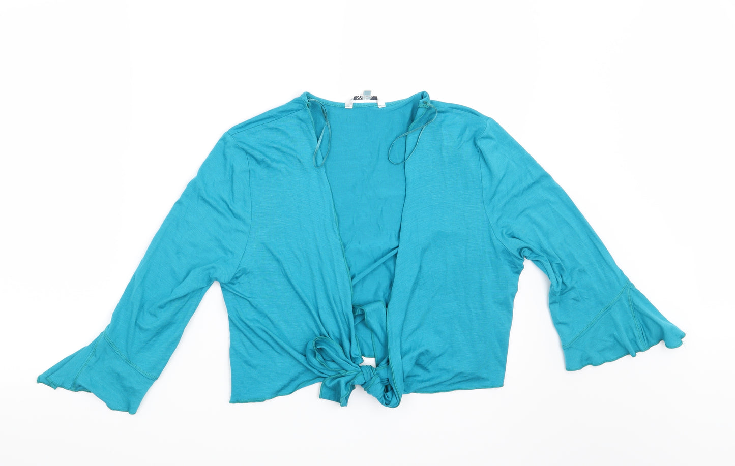 M&Co Womens Blue   Shrug Jumper Size 16