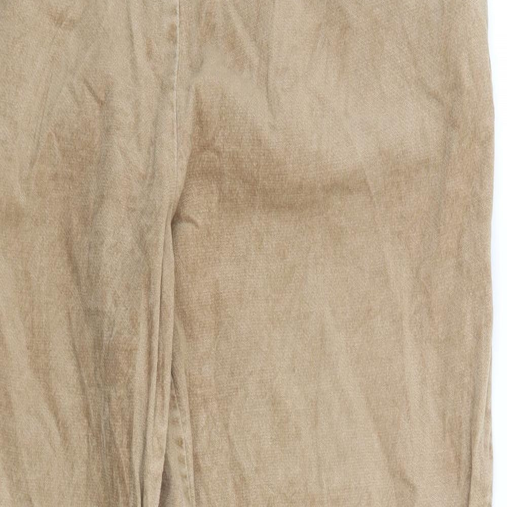 Preworn Womens Beige   Trousers  Size 18 L28 in