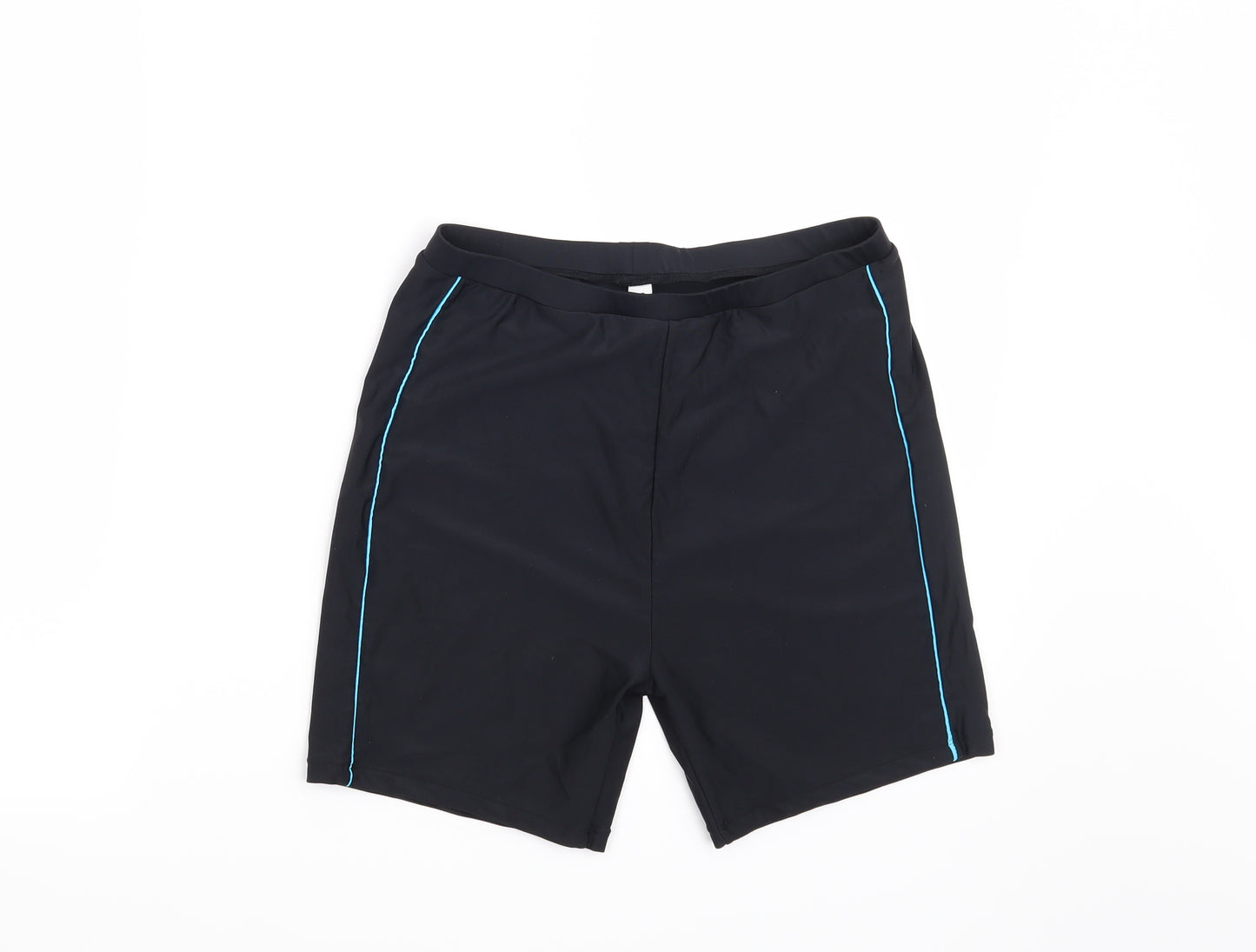 Very Girls Black Striped  Biker Shorts Size 14-15 Years