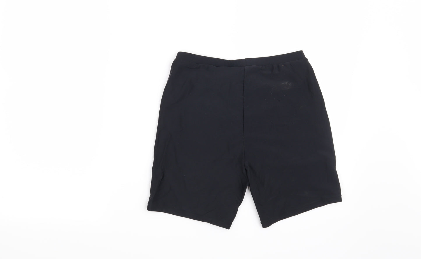 Very Girls Black Striped  Biker Shorts Size 14-15 Years