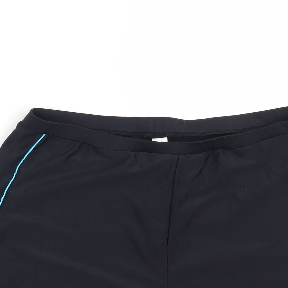 Very Girls Black Striped  Biker Shorts Size 14-15 Years