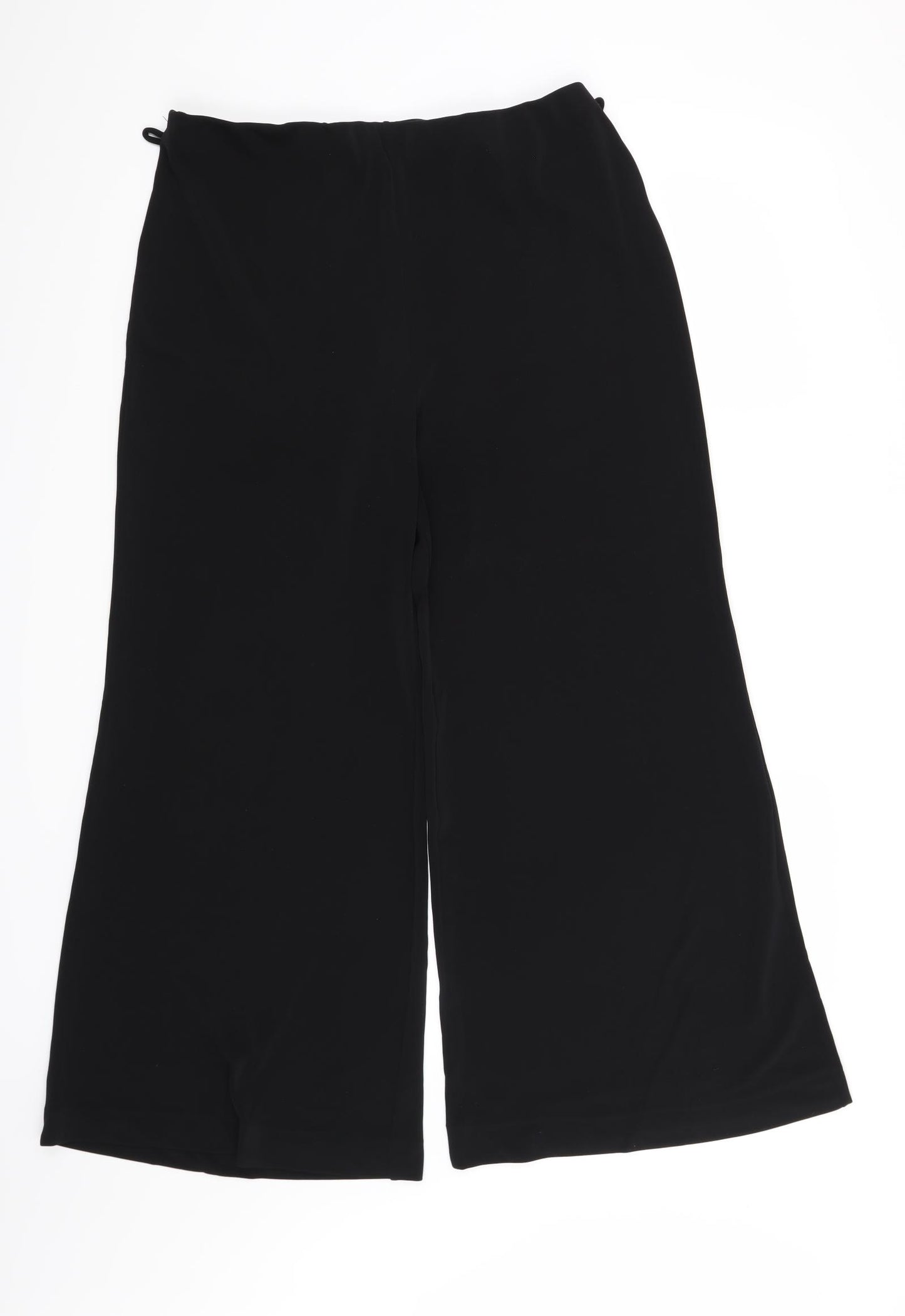 Mosaic Womens Black   Trousers  Size 14 L27 in