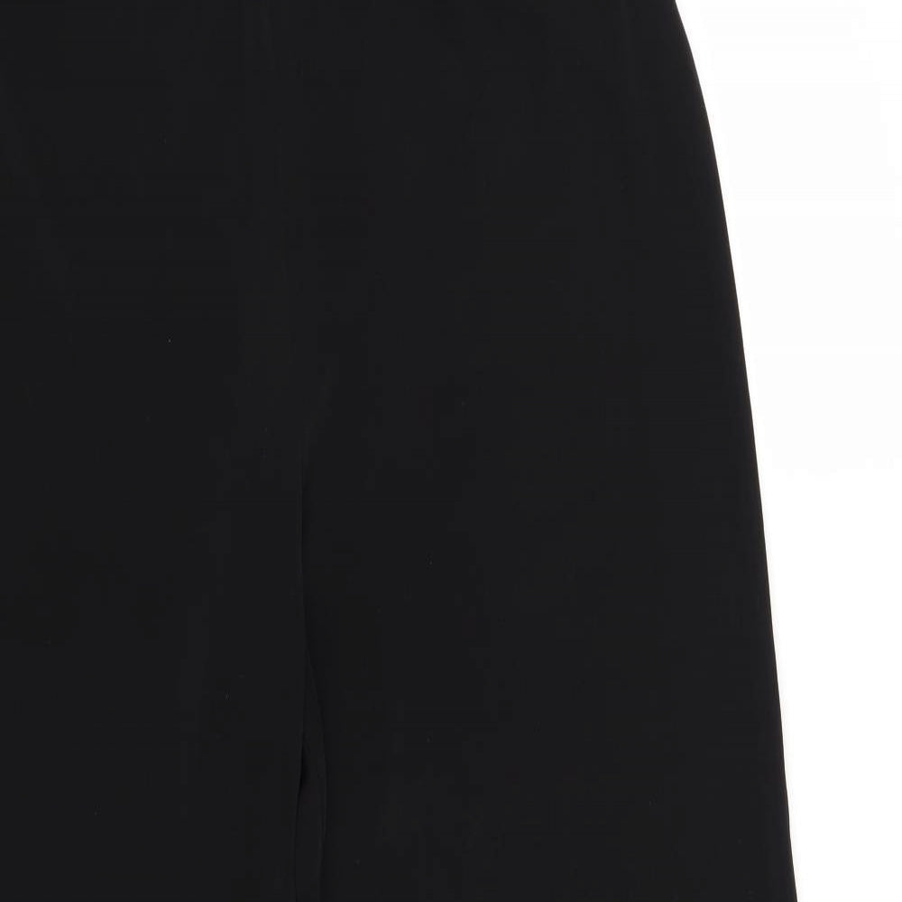 Mosaic Womens Black   Trousers  Size 14 L27 in