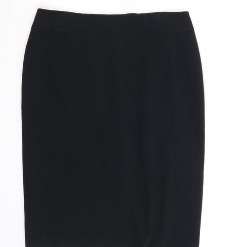 Marks and Spencer Womens Black   Straight & Pencil Skirt Size 12