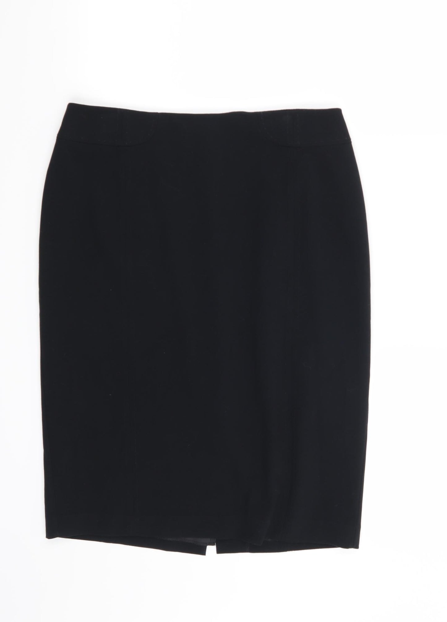 Marks and Spencer Womens Black   Straight & Pencil Skirt Size 12