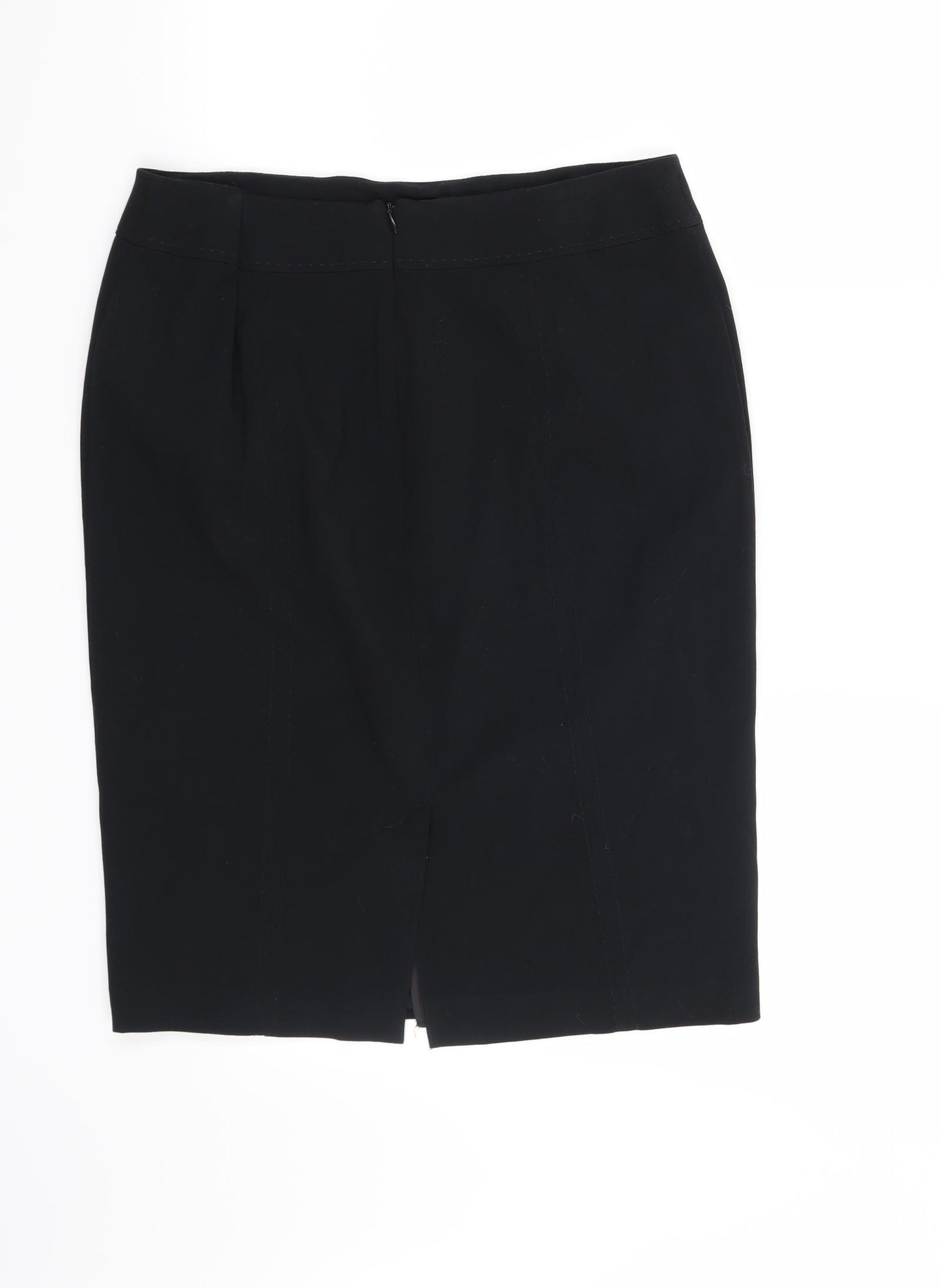 Marks and Spencer Womens Black   Straight & Pencil Skirt Size 12