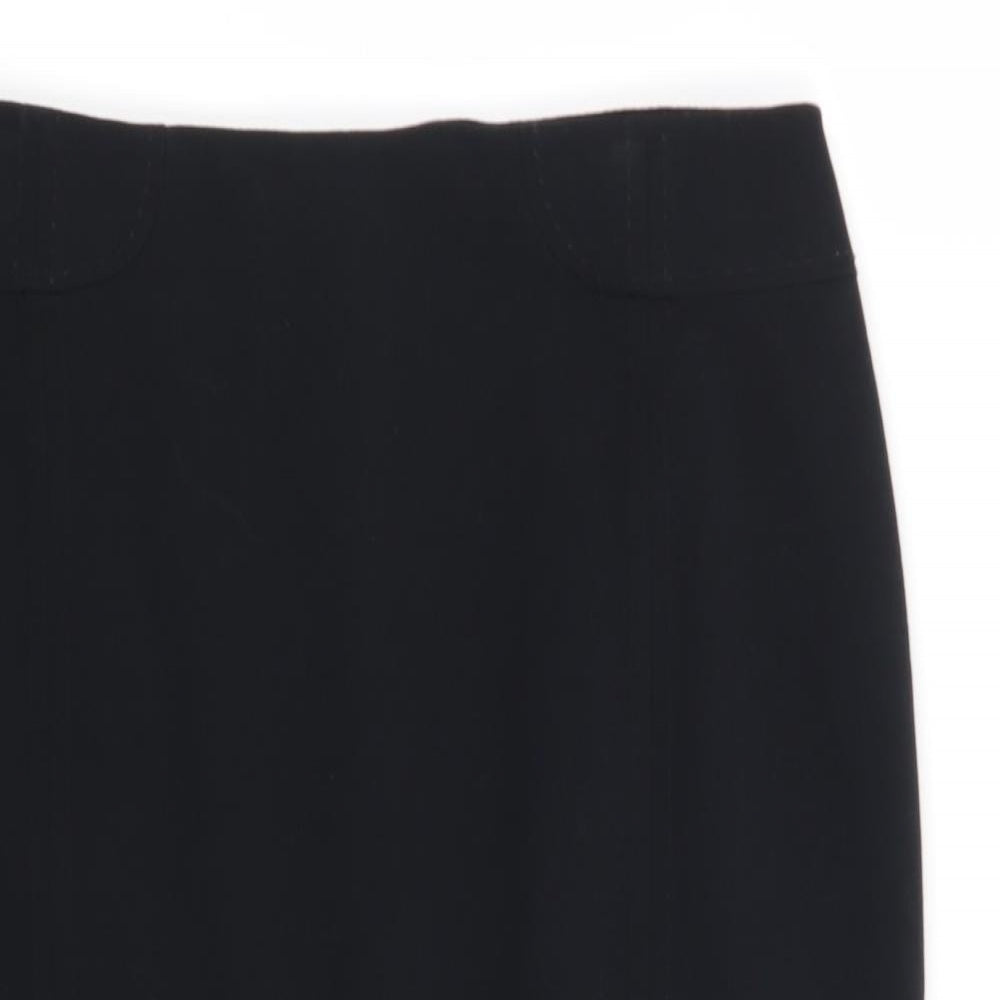 Marks and Spencer Womens Black   Straight & Pencil Skirt Size 12