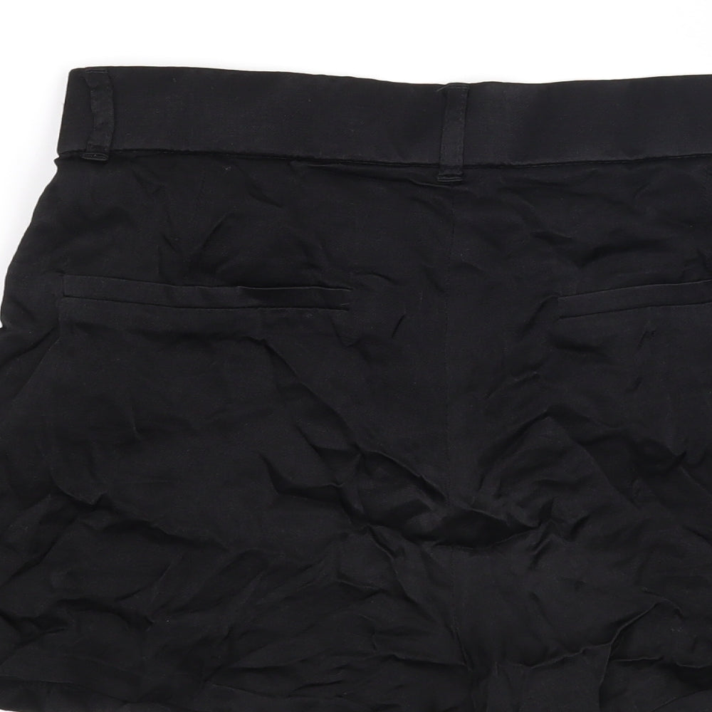 Zara Womens Black   Hot Pants Shorts Size S