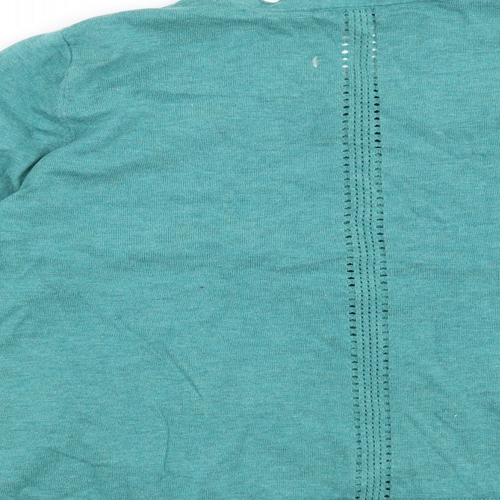 White Stuff Womens Green   Cardigan Jumper Size 18