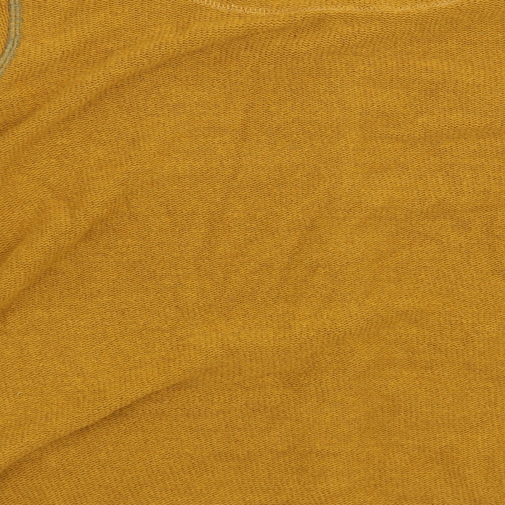 Preworn Womens Yellow   Cardigan Jumper Size M