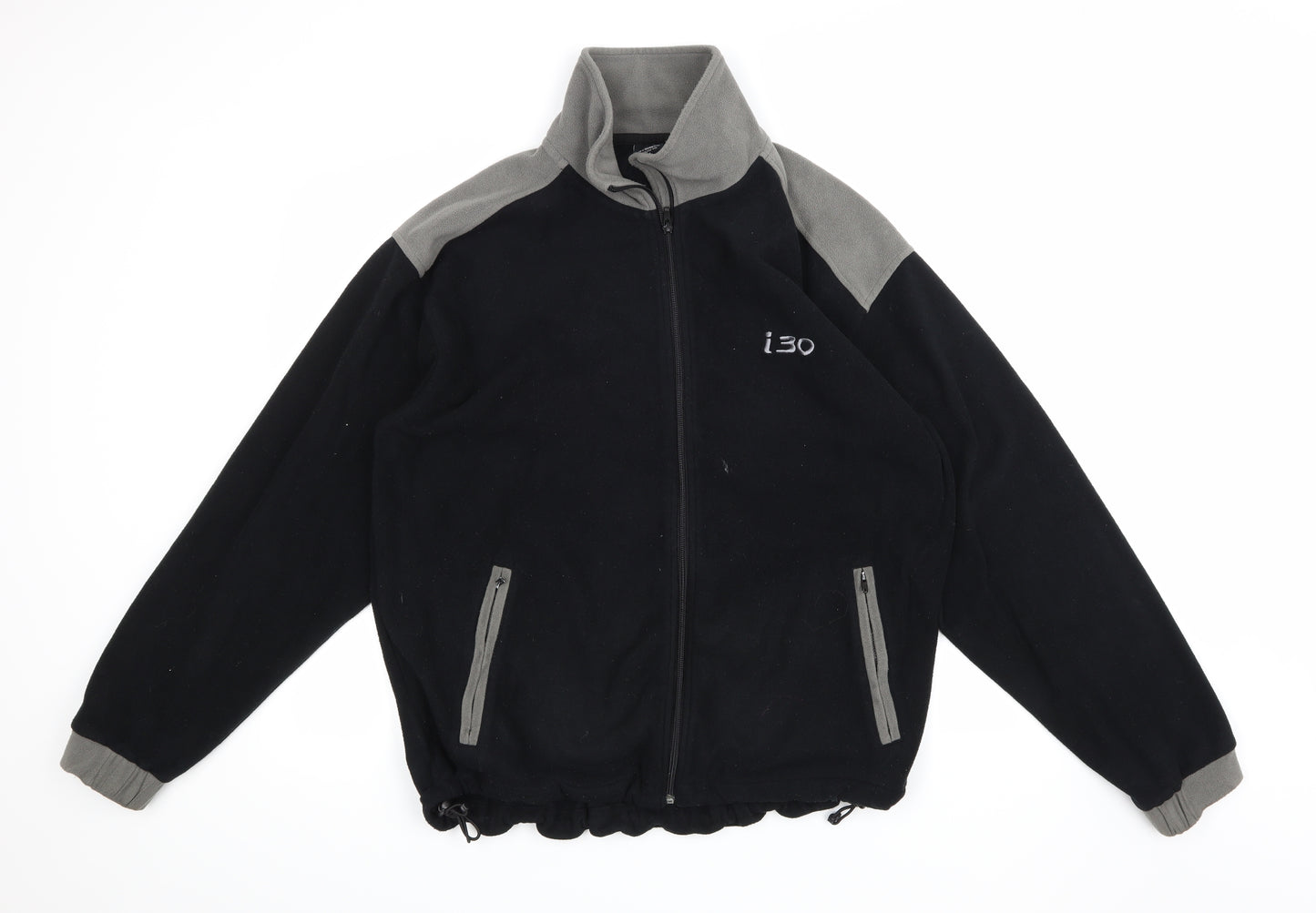 Hyundai Mens Black  Fleece Jacket  Size M