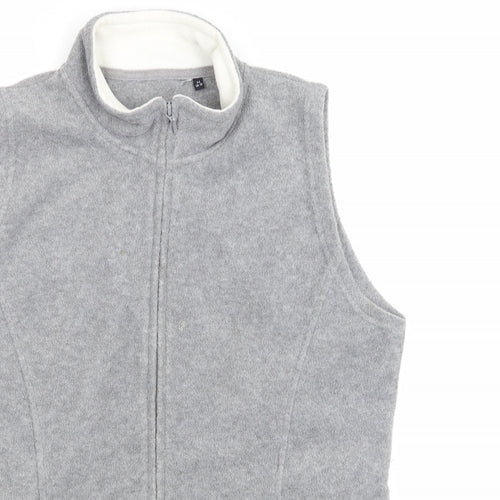 Preworn Womens Grey   Gilet Jacket Size M