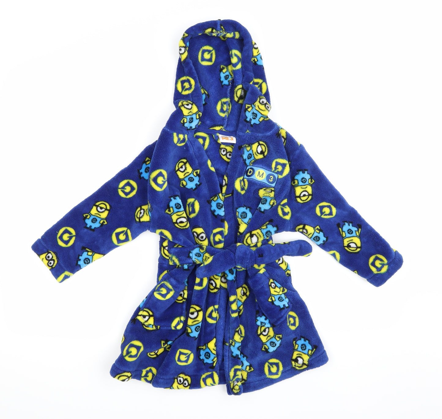 George Boys Blue    Gown Size 3-4 Years  - Despicable Me Minion