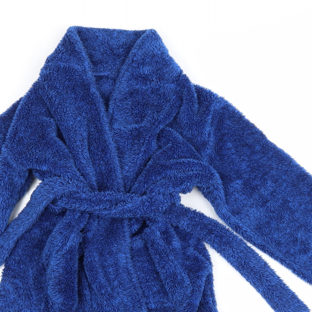 F&F Boys Blue    Robe Size 9-10 Years