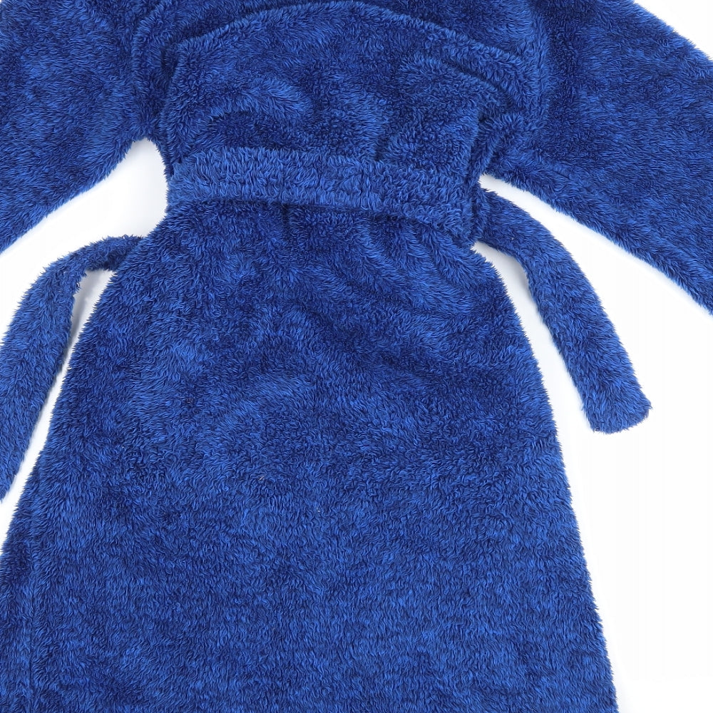 F&F Boys Blue    Robe Size 9-10 Years