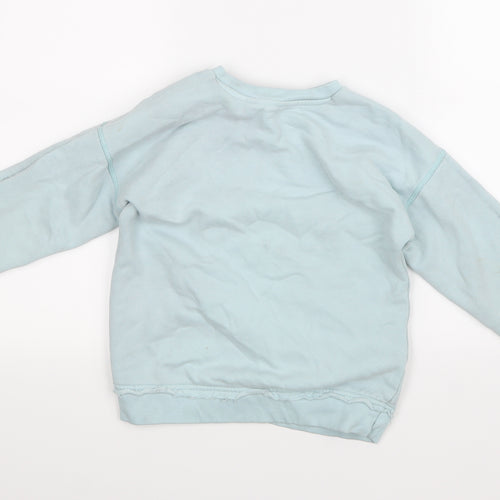 George Girls Blue   Pullover Sweatshirt Size 8-9 Years