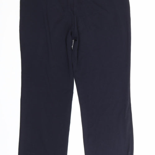 Marks and Spencer Womens Blue   Trousers  Size 14 L26 in