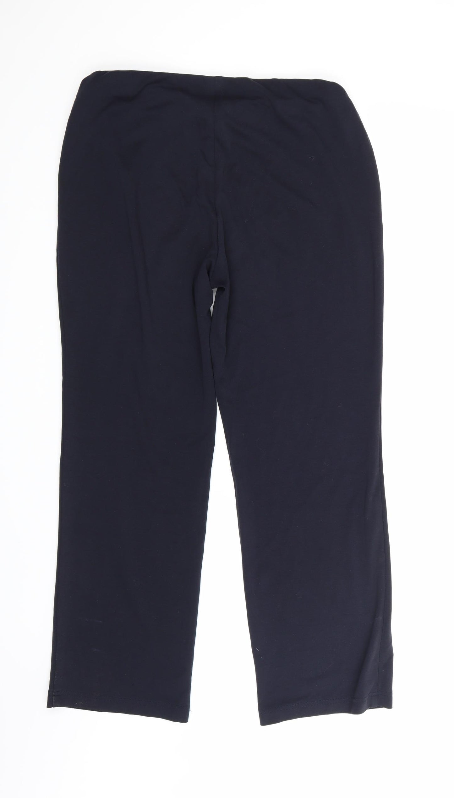 Marks and Spencer Womens Blue   Trousers  Size 14 L26 in