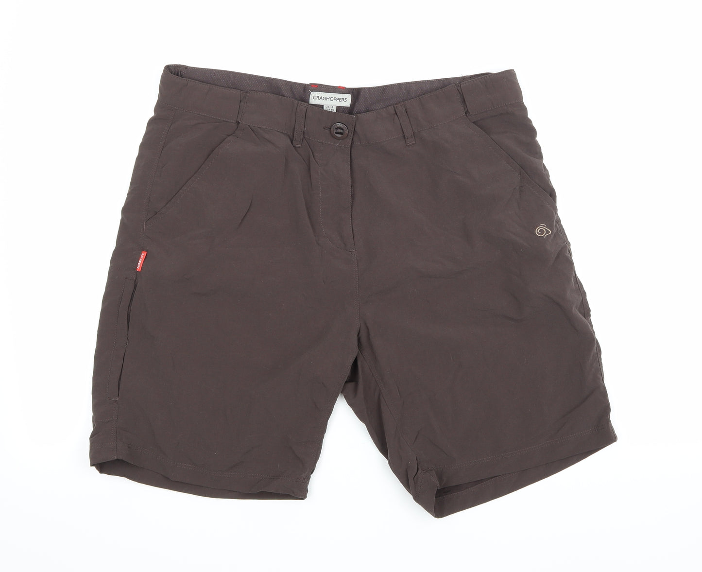 Craghoppers Womens Brown   Cargo Shorts Size 14