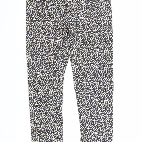 Marks and Spencer Girls Blue Floral  Jegging Trousers Size 13-14 Years