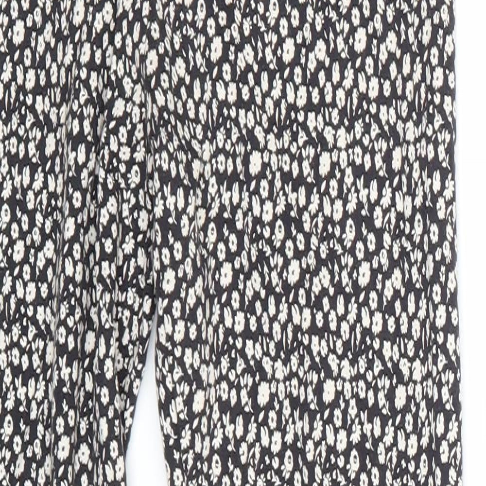 Marks and Spencer Girls Blue Floral  Jegging Trousers Size 13-14 Years