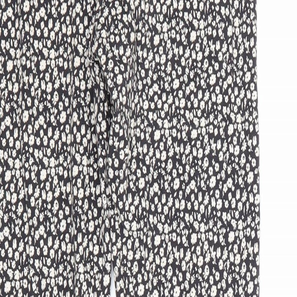 Marks and Spencer Girls Blue Floral  Jegging Trousers Size 13-14 Years