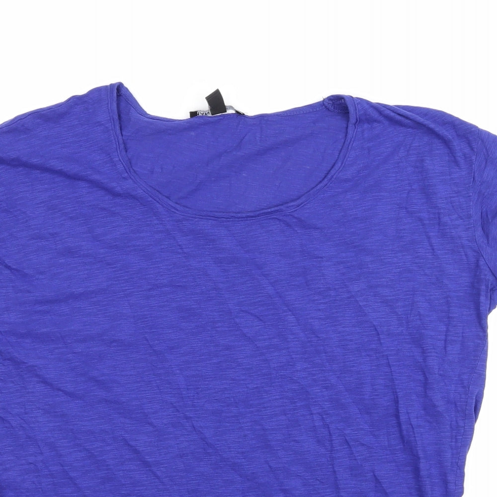 Mango Womens Blue   Basic T-Shirt Size S