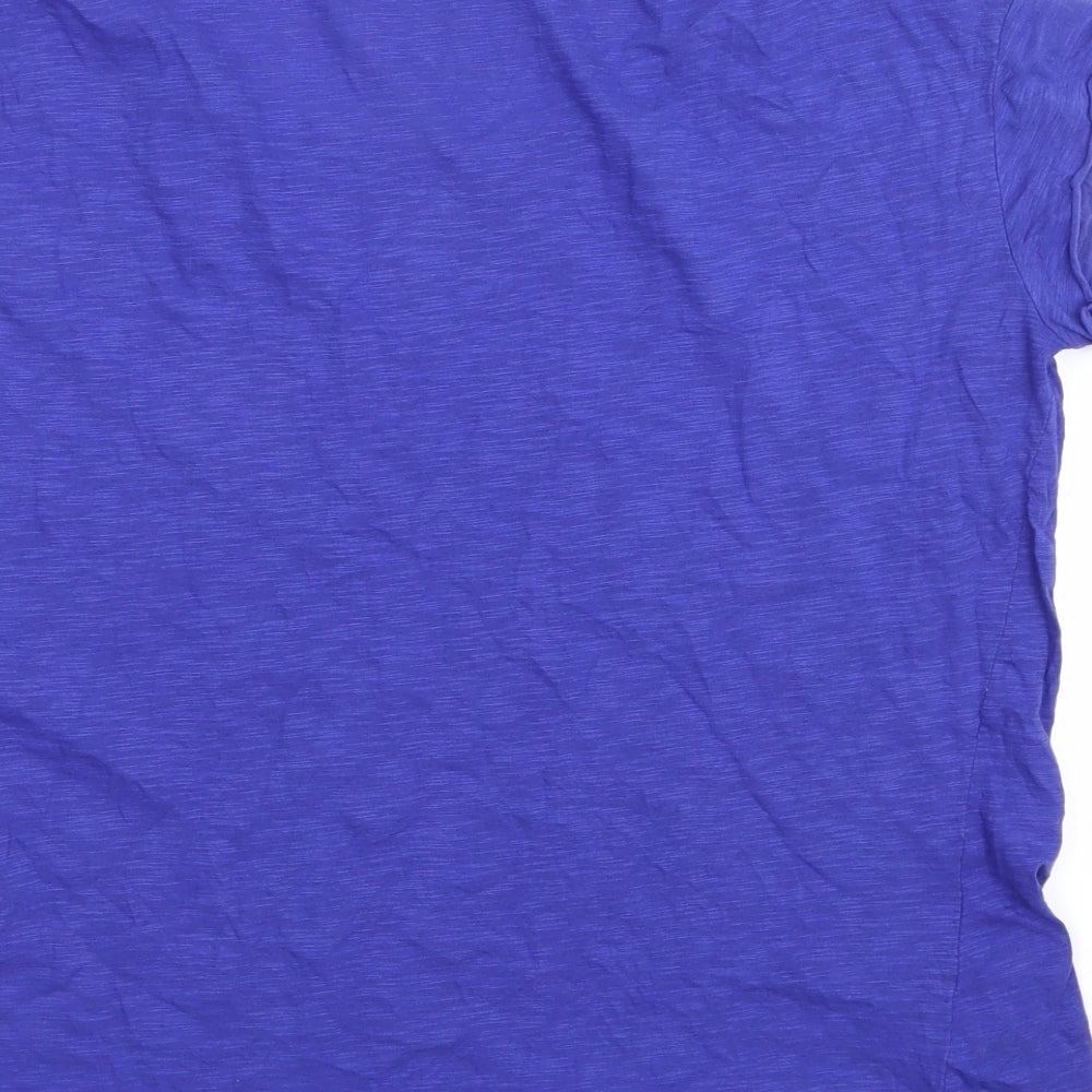 Mango Womens Blue   Basic T-Shirt Size S