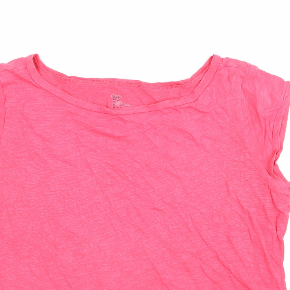 Gap Womens Pink   Basic T-Shirt Size XL